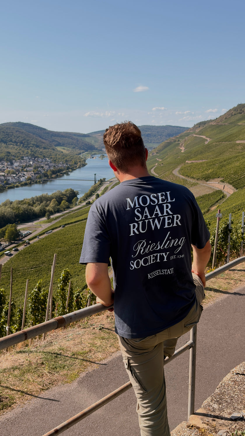 Kesselstatt T-Shirt Schiefer Blau/Grau